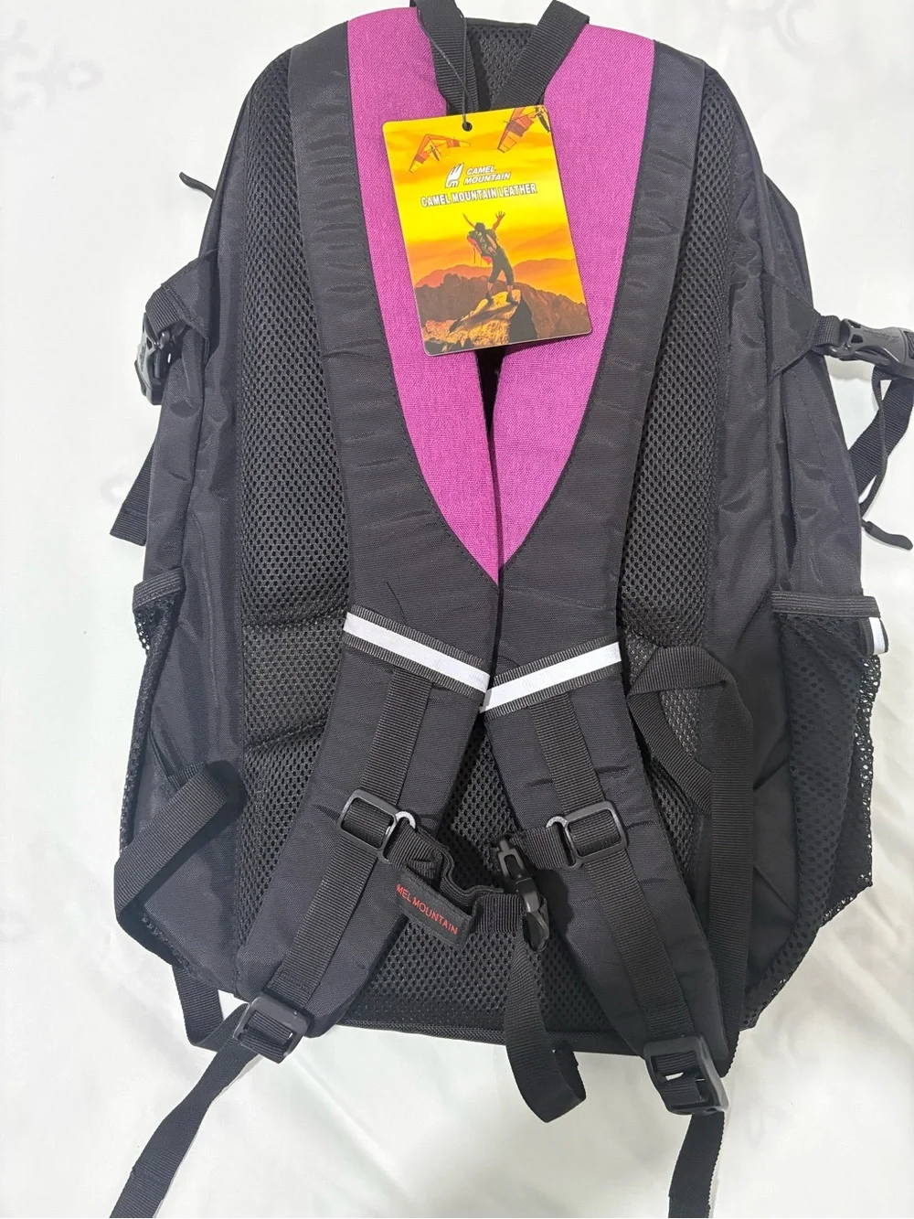 Women's Purple & Black Backpack